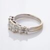 18ct Yellow Gold, 0.70ct Diamond Cluster Ring - 2