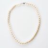 Semi Round, 44cm White Cultured Pearl Necklace - 2