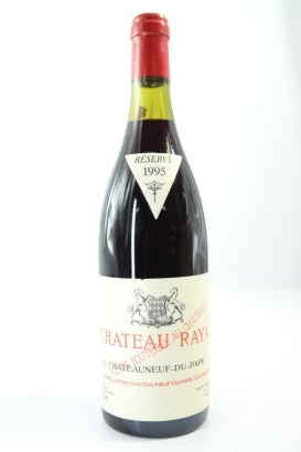 (1) 1995 Chateau Rayas Chateauneuf-du-Pape Reserve, Rhone