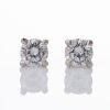 Partridge Jewellers, 18ct White Gold, 0.50ct Diamond Stud Earrings with Box