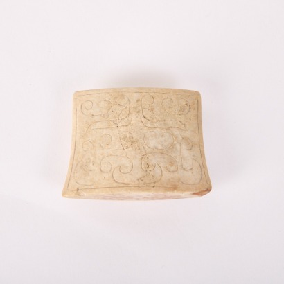 A Chinese Warring States&ndash;Han Dynasty Jade Sword Chape