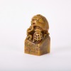 A Chinese Late 19th Century to Early 20th Century Soapstone &lsquo;Mythical Beast&rsquo; Seal (Wu Changshuo Mark)