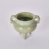 A Chinese Song Dynasty Longquan Celadon Handled Tripod Censer - 4