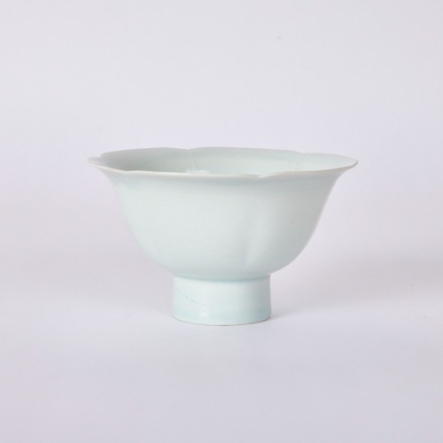 A Chinese Song Dynasty Qingbai Stem Cup