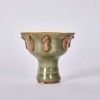 A Chinese Yuan Dynasty Longquan Celadon &lsquo;Eight Immortals&rsquo; Stem Cup