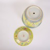 A Set of Chinese 19th Century Guangxu Period Yellow-Ground &lsquo;Floral&rsquo; Jardini&egrave;re and Stand （Qing Dynasty Guangxu Year Mark) - 4