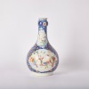 A Chinese 18th Century Yongzheng-Qianlong Period Famille Rose Garlic-mouth Vase