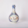 A Chinese 18th Century Yongzheng-Qianlong Period Famille Rose Garlic-mouth Vase - 3