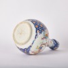 A Chinese 18th Century Yongzheng-Qianlong Period Famille Rose Garlic-mouth Vase - 4