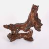 A Chinese 18th Century Early Qing Dynasty Burlwood Root Carved Dongfang Shuo