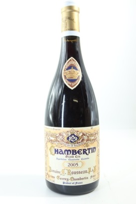 (1) 2005 Domaine Armand Rousseau Pere et Fils Chambertin Grand Cru, Cote de Nuits [JR19] [JM99] [RP98]