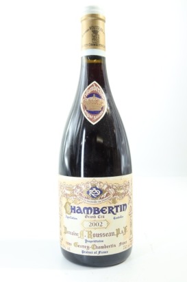 (1) 2002 Domaine Armand Rousseau Pere et Fils Chambertin Grand Cru, Cote de Nuits JM96