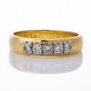 18ct Yellow / White Gold, 0.32ct Diamond Ring