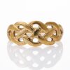 9ct Yellow Gold, Celtic Openwork Design Ring