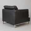 A Modernist Black Leather Club Chair&nbsp; - 2