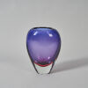 A Large Murano Sommerso Glass Vase