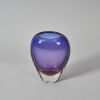 A Large Murano Sommerso Glass Vase - 2