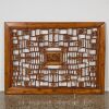 A Set of Two Chinese 19th Century Qing Dynasty Carved Wooden Window Panels - 3