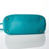 Gucci, Turquoise Leather Bright Bit Convertible Bag - 3