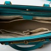Gucci, Turquoise Leather Bright Bit Convertible Bag - 4