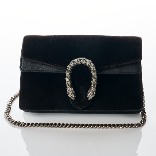 Gucci, Black Velvet Dionysus Mini Bag