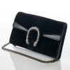 Gucci, Black Velvet Dionysus Mini Bag - 2