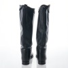 Herm&egrave;s, Black Swift Kelly Boots, Size 36 1/2 - 4
