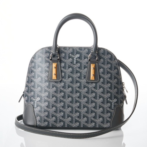 Goyard, Goyardine Grey Vendome Mini Bag