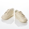 Gucci, Ivory Leather Rhyton Pre-walker Sneakers with Box, Size 16