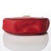 Chlo&eacute;, Red Grained Leather Drew Shoulder Bag - 3