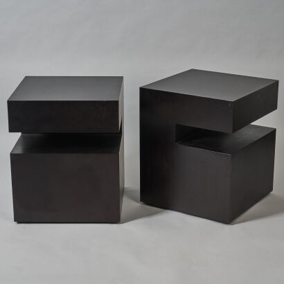 A Pair of Modern Design Side Tables&nbsp;
