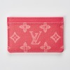 Louis Vuitton, Monogram Origine Rose Ruban Card Holder with Box