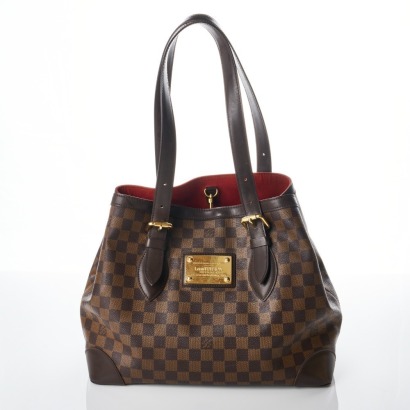 Louis Vuitton, Damier Ebene Hampstead MM Bag