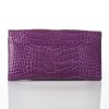 Louis Vuitton, Violet Alligator Vivienne Long Wallet - 2