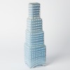 A Kosta Boda Metropolis Series skyscraper Designed by Bertil Vallien
