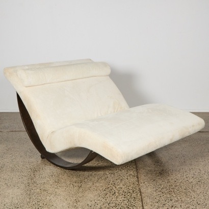 A Gabbiano Rocking Chair Designed by Karin Silva Gil for Giovanetti