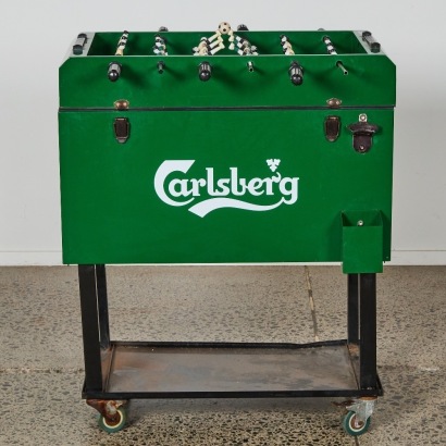 A Carlsberg Foosball / Chilly Bin Trolley