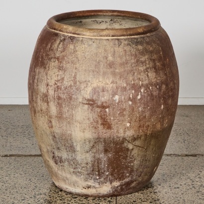 A Large Belly Terracotta Planter