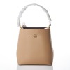 Coach, Taupe Leather Bucket Tote - As new