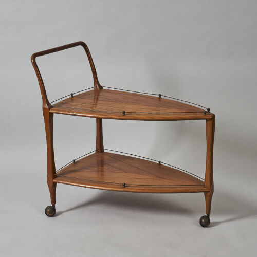 A Midcentury Drinks Trolley