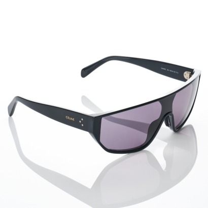Celine, Black Acetate Sunglasses CL401951 with Case