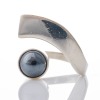 Georg Jensen, Sterling Silver Hematite Ring