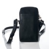 KENZO, Black Leather Phone Pouch - 2