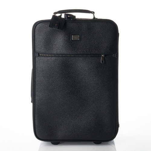 Dolce & Gabbana, Black Saffiano Carry-on Suitcase