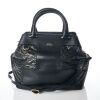 Bally, Black Leather Tote Bag