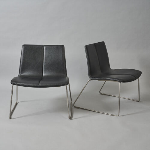 A Pair of 'Miles Lounge Chairs' by Zenith