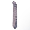 Ermenegildo Zegna, 100% Silk Jacquard, Geometric Blue Tie