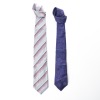 1) Canali, 100% Silk, Circular Motif Blue Tie, 2) Canali, 100% Silk, Diagonal Stripe Light Blue Tie