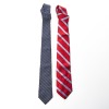 1) Brooks Brothers, Red Herringbone Stripe Silk Tie, 2) Club Monaco, Navy Pinstripe Silk Tie