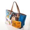 Loewe, Paula's Ibiza Denim Patchwork T Shopper Tote Bag - 2